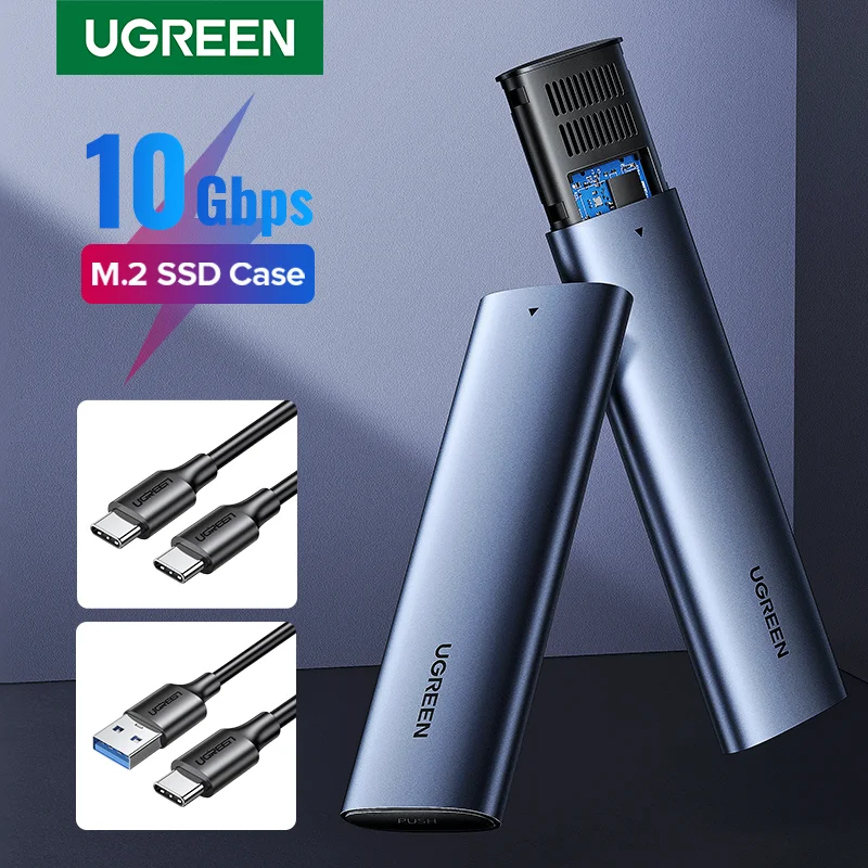 Yottamaster M.2 SATA SSD Gehäuse USB C Adapter,SATA3.0 auf USB3.1 Type-C M.2 SATA Adapter für B-Key//B+M Key 2230//2242//2260//2280 M.2 NGFF SSD