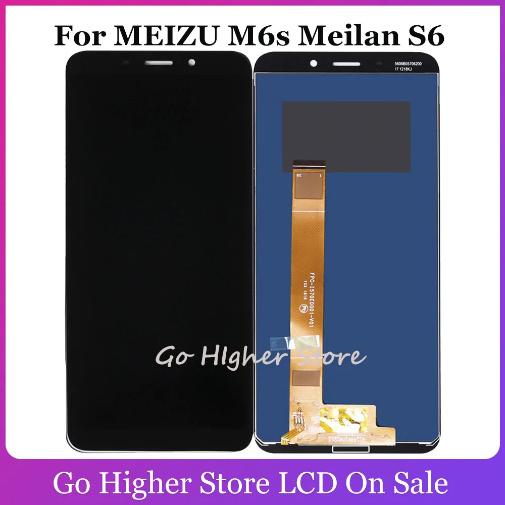 Для Meizu M6s M712H M712Q Meilan S6 ЖК-дисплей дигитайзер экран сенсорная панель стекло сенсор