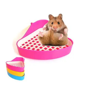 

Small Pet Hamster Bathroom Toilet Guinea Pig Rat Hamster House Hamster Toilet House Cat Rabbit Hamster Potty Pet Litter Tray