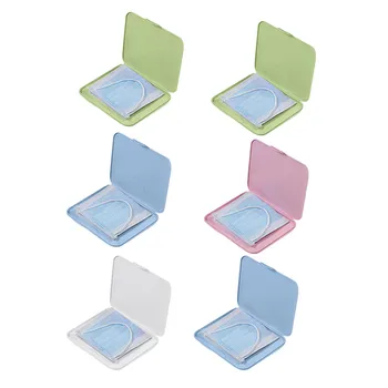 

6pcs Fashion Mask Cover Bag Portable Facemask Holder Face Mask Storage Box Case Save Mask Boxes Mascarillas Lavables Box