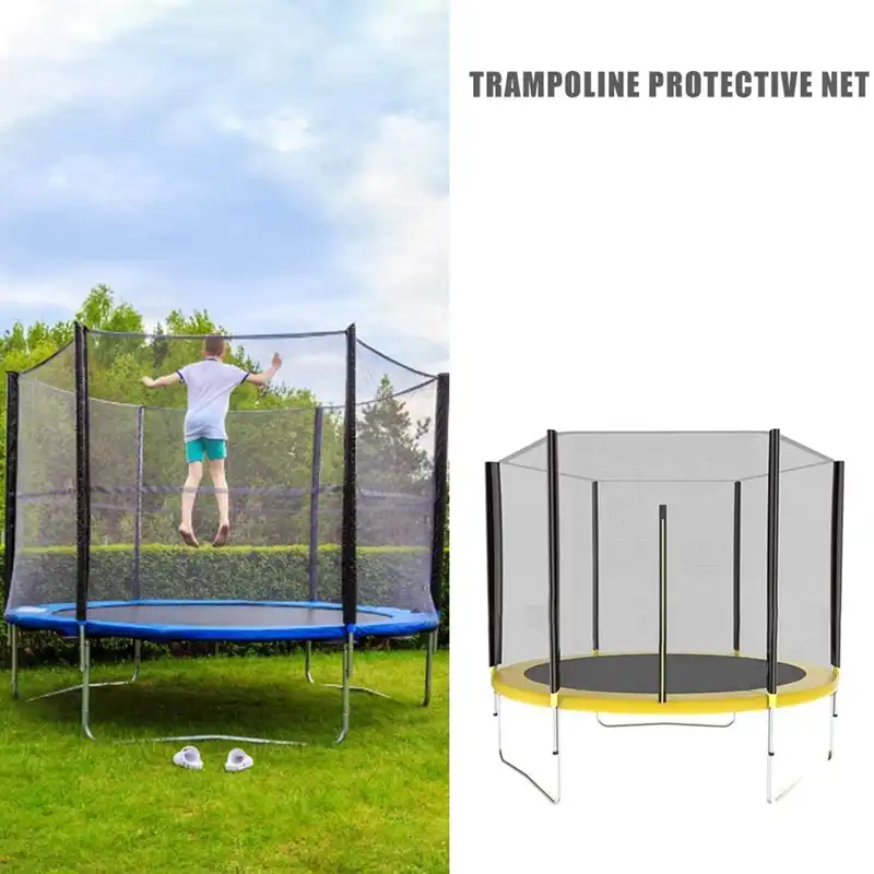 Trampoline Safety Net Grid Trampoline Net For 8ft 244cm Frames Trampoline Replacement Parts Trampolines Aliexpress
