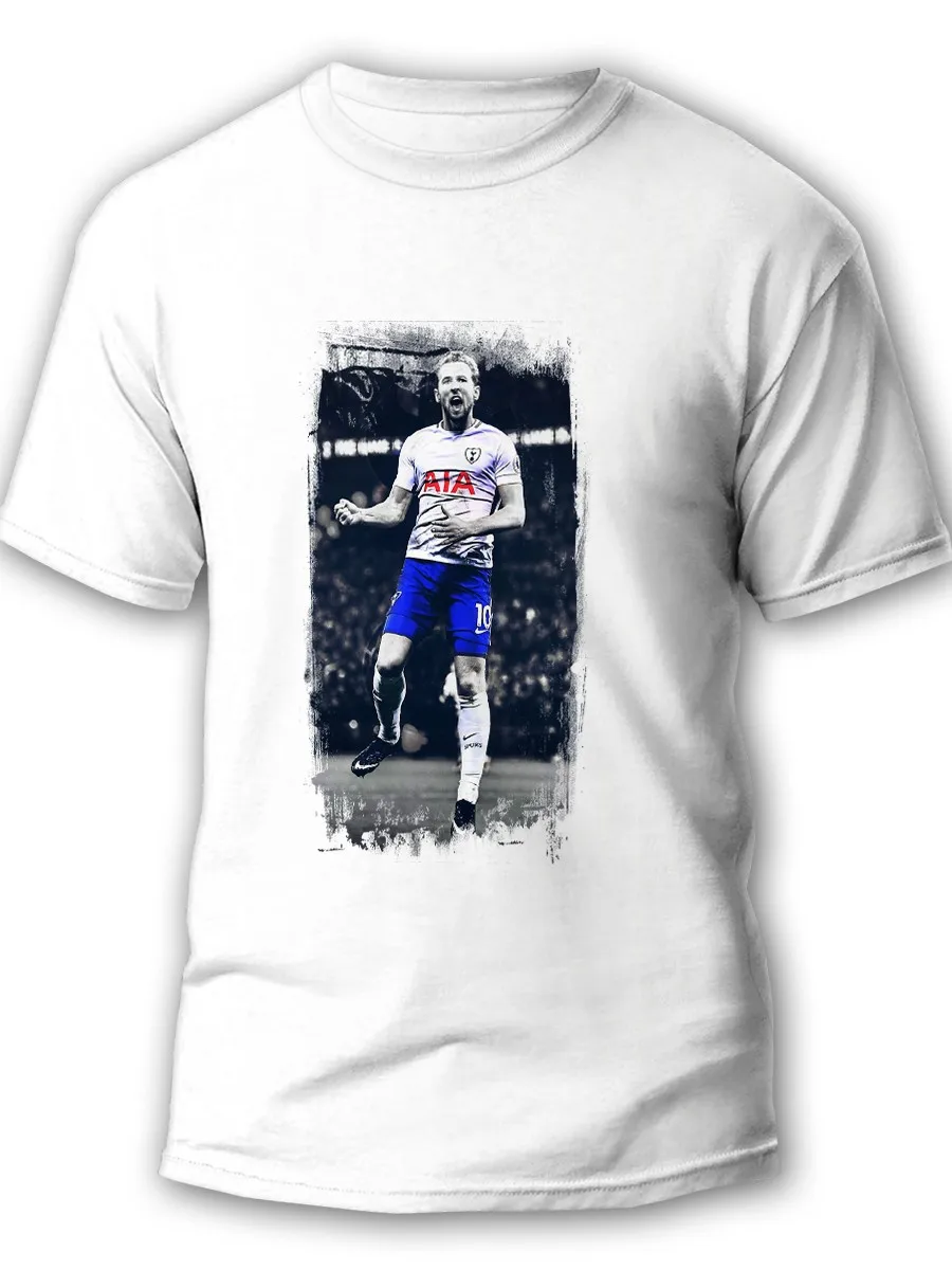 Футболка мужская белая Тоттенхэм (Tottenham футбол Сон Хын Мин Гарри Уинкс) 5953 |