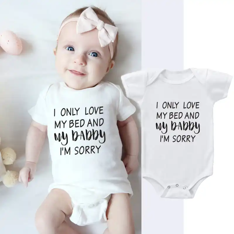 i love my daddy baby boy clothes