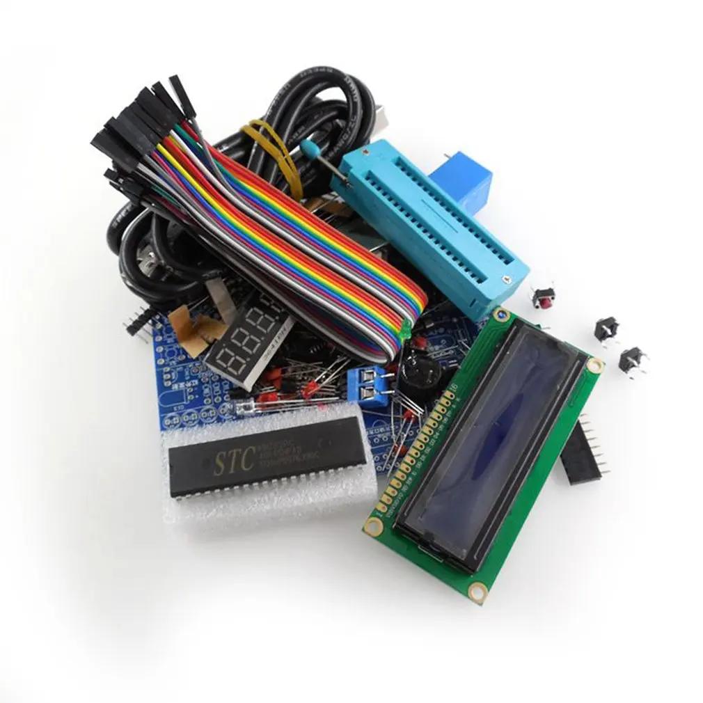 HW-471 51 MCU макетная плата DIY Kit сварочный компонент части основной платы