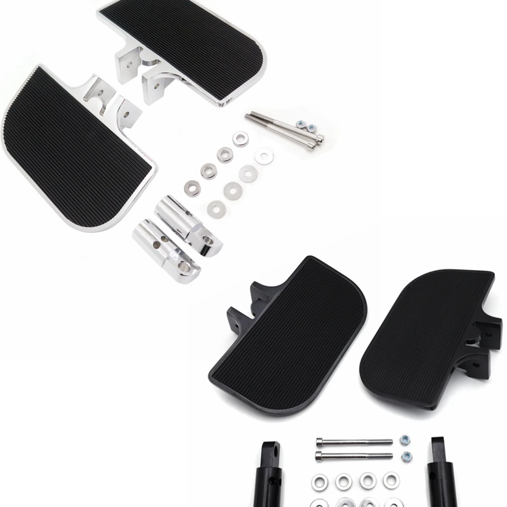 Motorcycle Parts Chrome Passenger Mini Floorboards Rear Footboard Foot