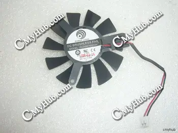 

New For Power Logic PLD06010S12H DC12V 0.30A 55x55x11mm 55*11mm 42mm 2Pin Video Graphics Card Cooling Fan