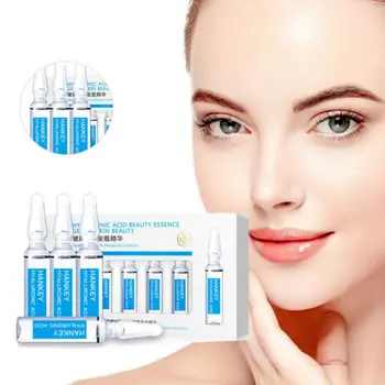 

Six Peptide Hyaluronic Acid Nicotinamide Ampoule Essence Moisturizing Anti-wrinkles Firming Skin Face Serum P1