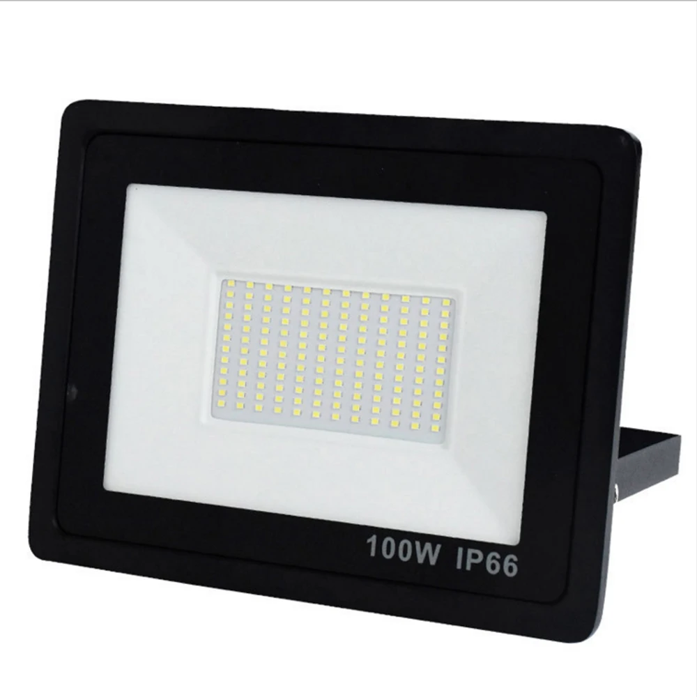 LED Flood Light 10W 20W 30W 50W 100W w/US Plug Spotlight Security Garden Lamp 
