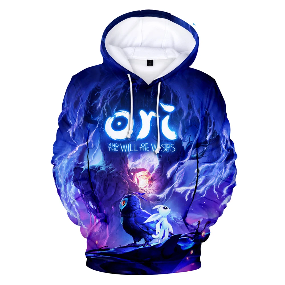 Anime Ori And The Will Of Wisps Hoodies Men Women Sweatshirts Children Clothes Fashion Casual Autumn Winter Kids Clothing | Мужская