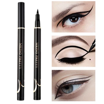 

Eyes Makeup Eyeliner Pencil Sharpen Cool Liquid Waterproof Eye Liner Professional Eyeliners Pen Big Eye Maquiagem Cosmetics Tool