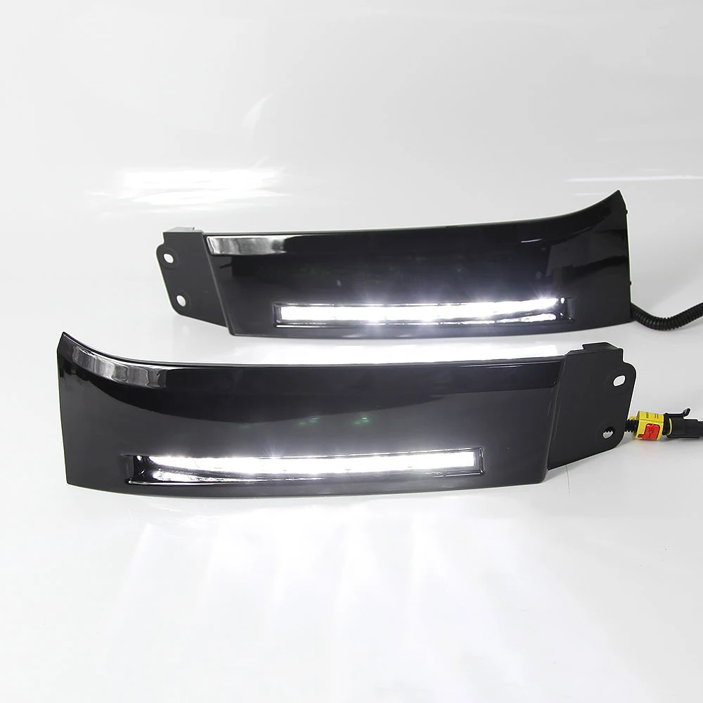 2PCS Per Toyota Tundra 2007-2013 e Sequoia 2008-ON Auto Paraurti Anteriore Luci 12V LED Luci Diurne DRL fendinebbia - Image 4