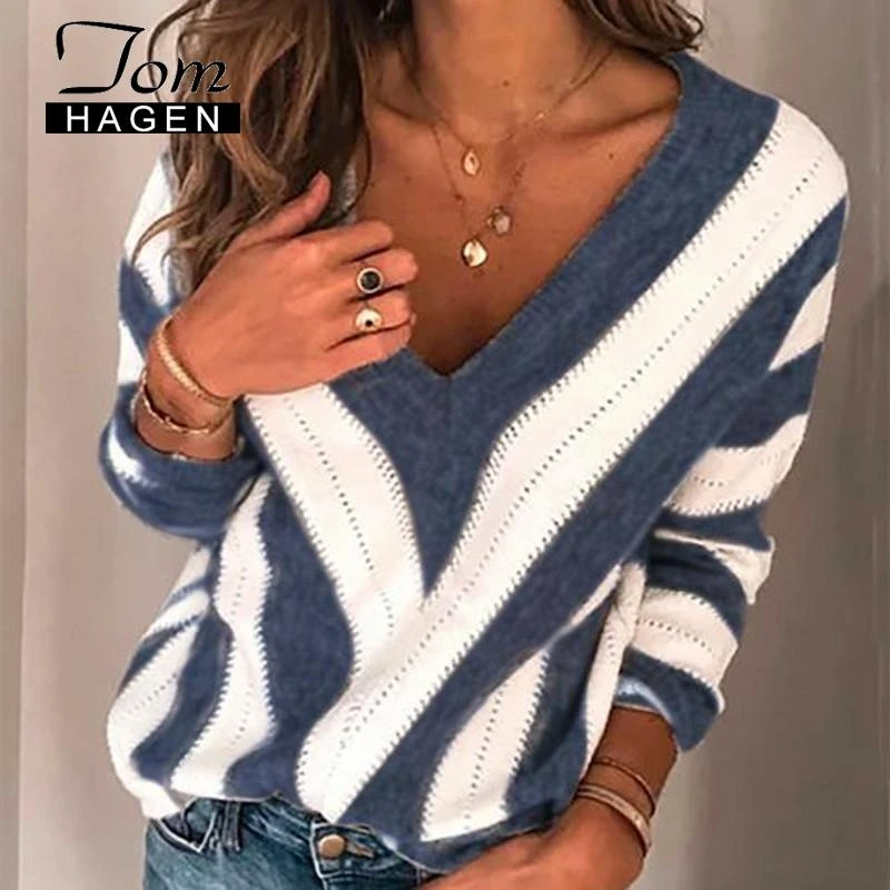 plus size v neck jumpers