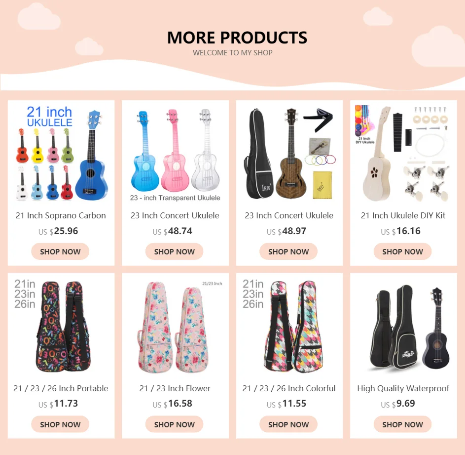 72-120cm Adjustable Pure Cotton Colorful Ukulele Strap with Leather Head 4 Colors Optional Musical Instrument Parts Accessories