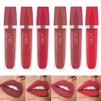 

Matte Velvet Lipgloss Waterproof Long Lasting Non-Stick Cup High-Pigmented Liquid Lipstick SK88