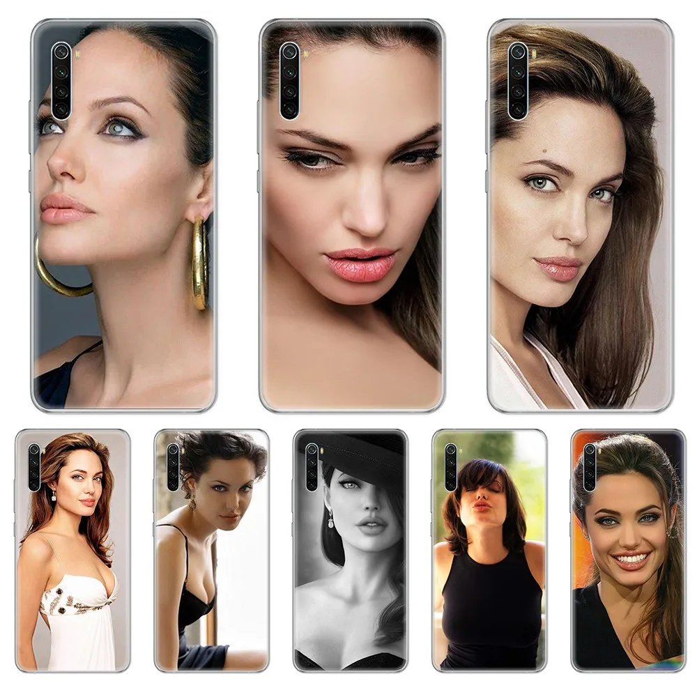 Angelina Jolie Maleficent beauty bumper Прозрачный чехол для телефона xiaomi Redmi 3S 4A 5A 6A 5 Plus 4X 7 8 8a CC9 K20 Pro