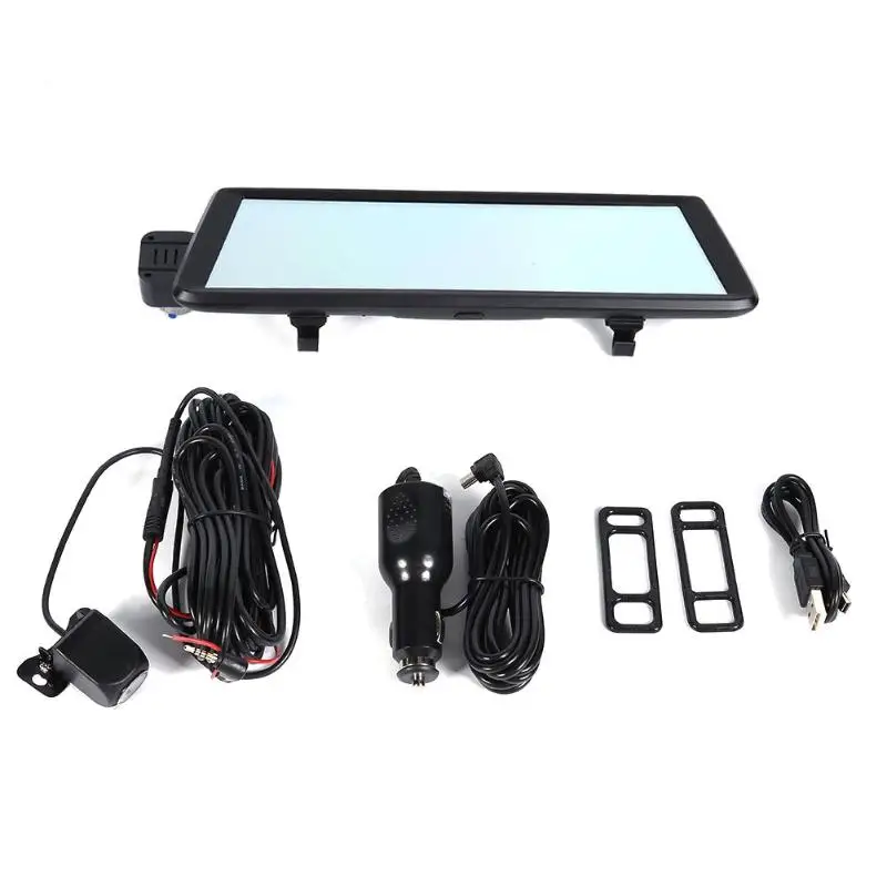 Phisung H900 Full HD 1080P Автомобильная dvr камера 9,88 дюймов зеркало заднего вида цифровой видеорегистратор Dashcam