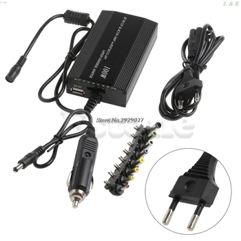 

For Laptop In Car DC Charger Notebook AC Adapter Power Supply 100W Universal M10 dropship L29K