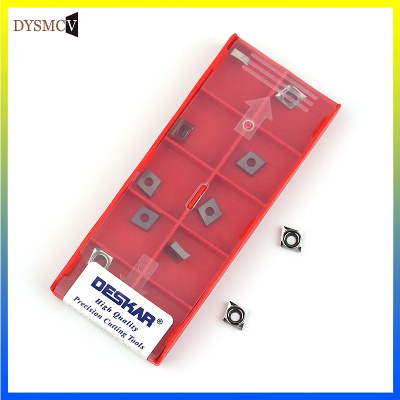 DESKAR 100% Original CCGT060204-AL CCGT060202-AL CCGT09T302-AL CCGT09T304-AL CCGT09T308-AL CCGT120404-AL K10 Drehmaschinen-Schneidklinge