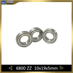 10 63800ZZ 10x19x7 10mm//19mm//7mm 63800Z Ball Deep Groove Radial Ball Bearings