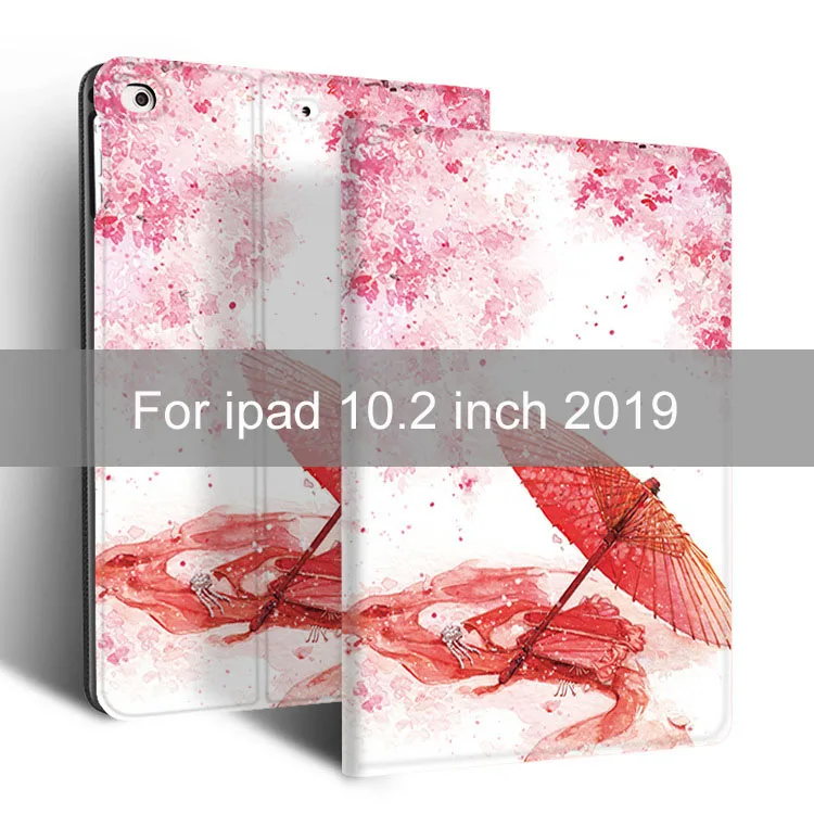 Essidi смарт-чехол для ipad 10,2 дюймов Funda кожаный чехол для планшета ПК флип-чехол для ipad 10,2 дюймов - Цвет: For 10.2 2019