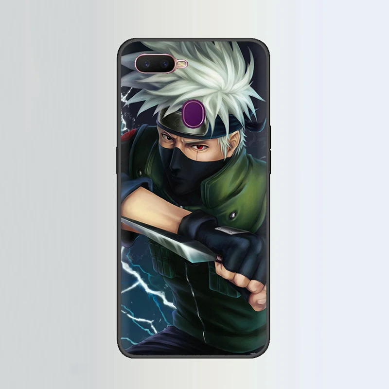 Мультяшный Наруто Саске Какаши силиконовый чехол для телефона для OPPO A1K A5 A9 K5 Reno Z 2 10X Ace 2Z 2F Realme 2 A5 3 5 pro Q X LiteXT X2 - Цвет: B6