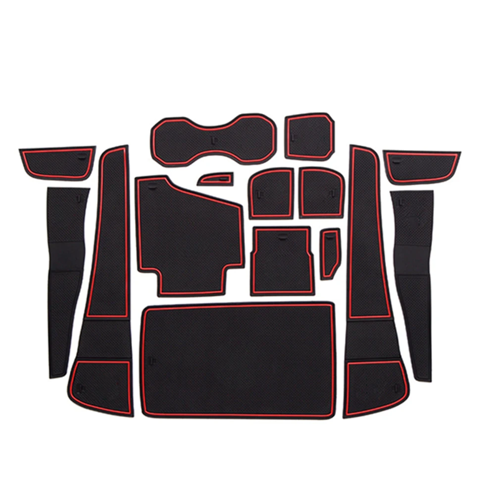 Per Volvo S90 Tappetino Antiscivolo In Gomma Con Cuscino Per Tazza S90 T4 T5 T6 T8 D3 D4 D5 Awd 2017 2018 2019 Accessori Adesivi Per Auto