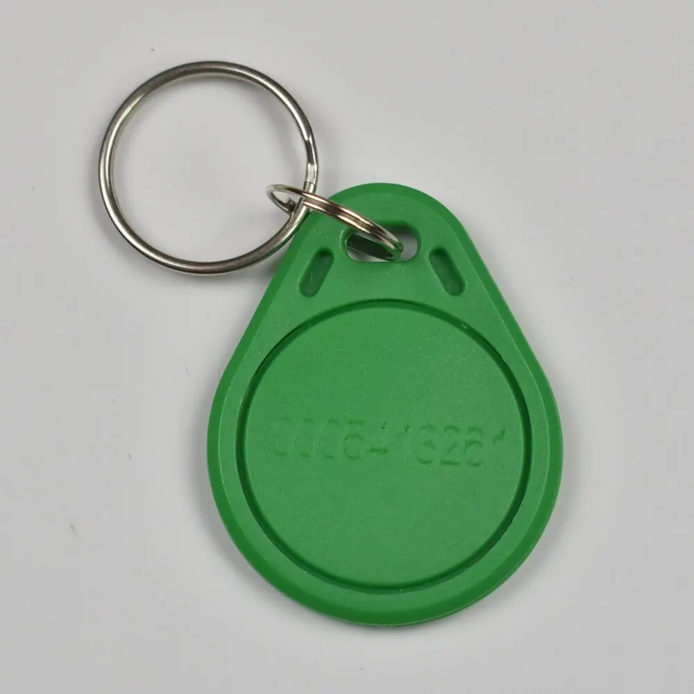 3000 шт. EM4100 TK4100 125 кГц ID rfid Брелоки для ключей Жетоны бирки для связки ключей кольцо rfid брелоки 125 кГц