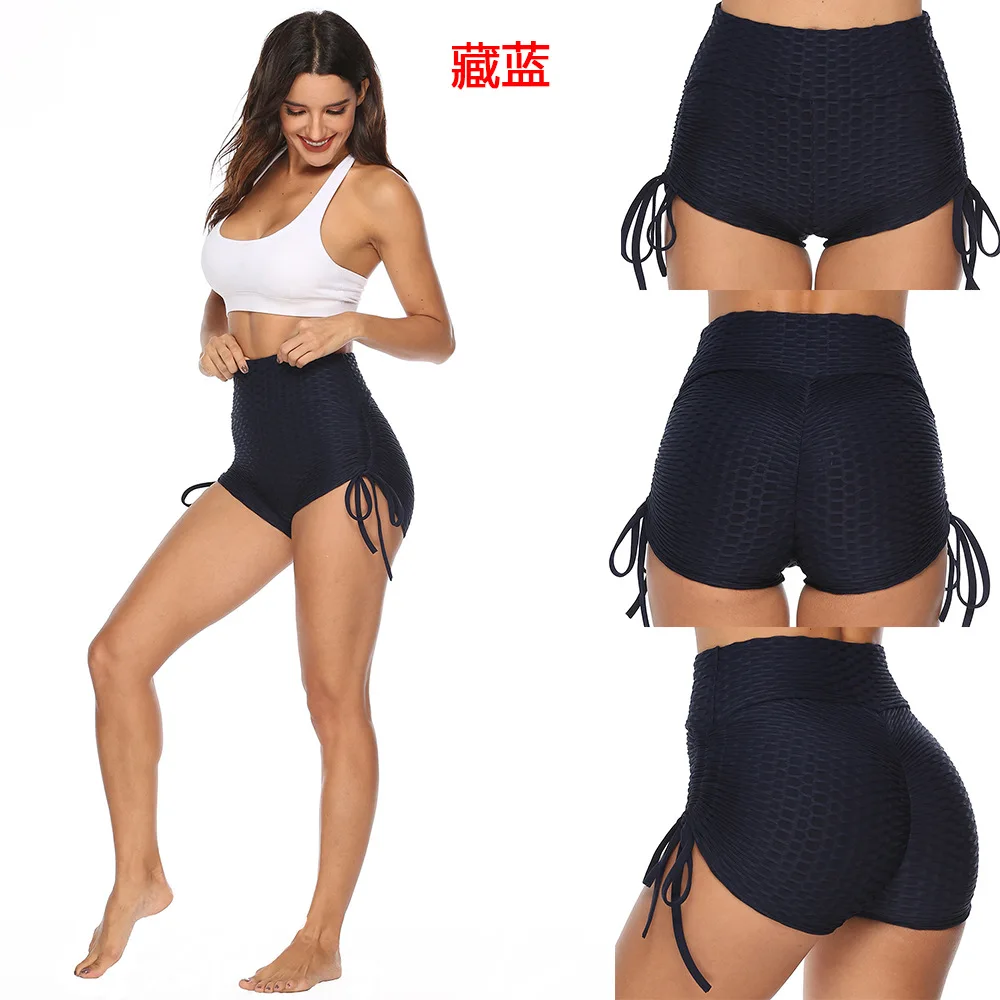 KIWI RATA Women Scrunch Booty Yoga Shorts High Waist Tummy Control Ruched Butt Lift Push Up Fitness Gym Workout Activewear levis shorts