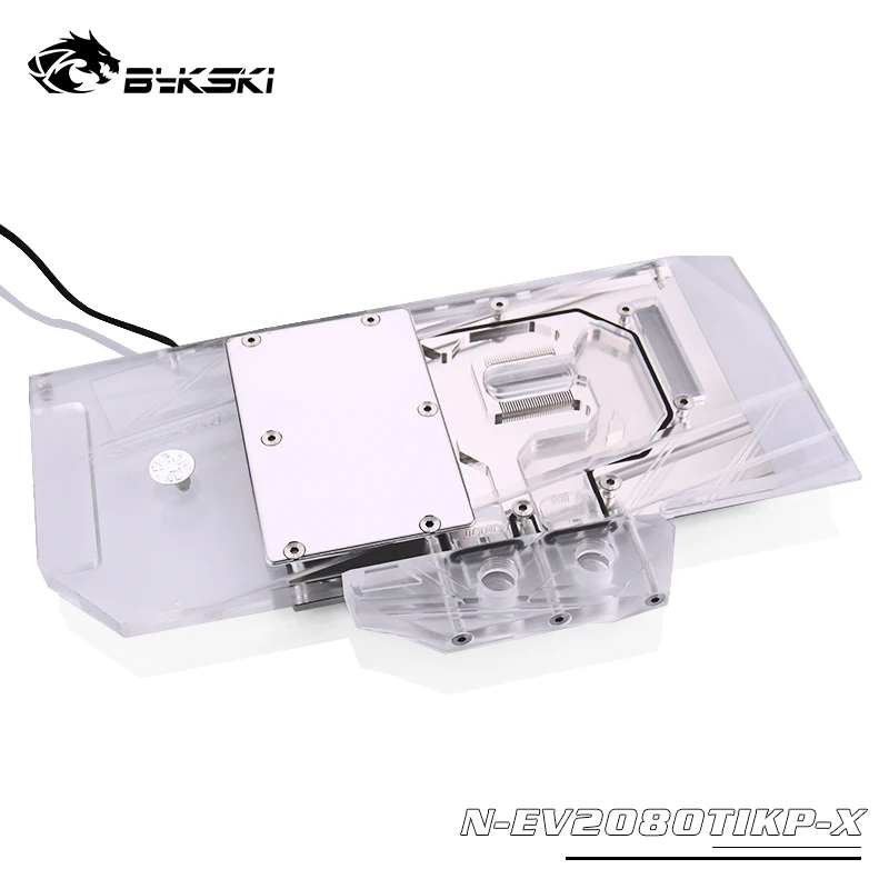 Bykski водяного блок использовать для EVGA RTX 2080TI шкворня/полное покрытие Медь радиаторный блок/3PIN 5V A-RGB/4PIN 12V RGB