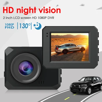 

C2 Full HD 1080P Car DVR Dashboard Camera 2" IPS LCD Screen 130 Wide Angle Lens G-sensor Dashcam Video Recorder