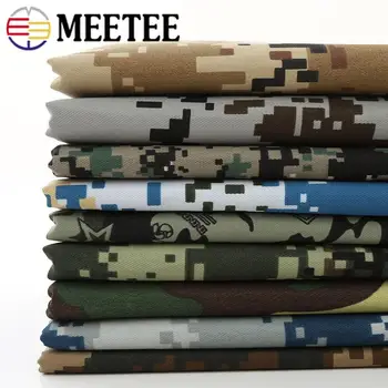 

1Meter Meetee Wide 150cm Jungle Camouflage Fabric Polyester Cloth for Military Camo Clothes DIY Table Clothes Curtain Accessory