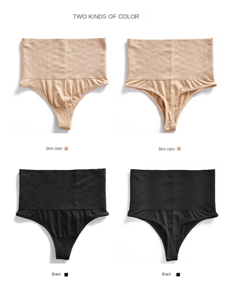 Description Picture 4 of itemSlimming Belly Panty Body Shapewear Women Body Shaper High Waist Underwear Tummy Control Hip Butt Buttock Lifter Thong G-String