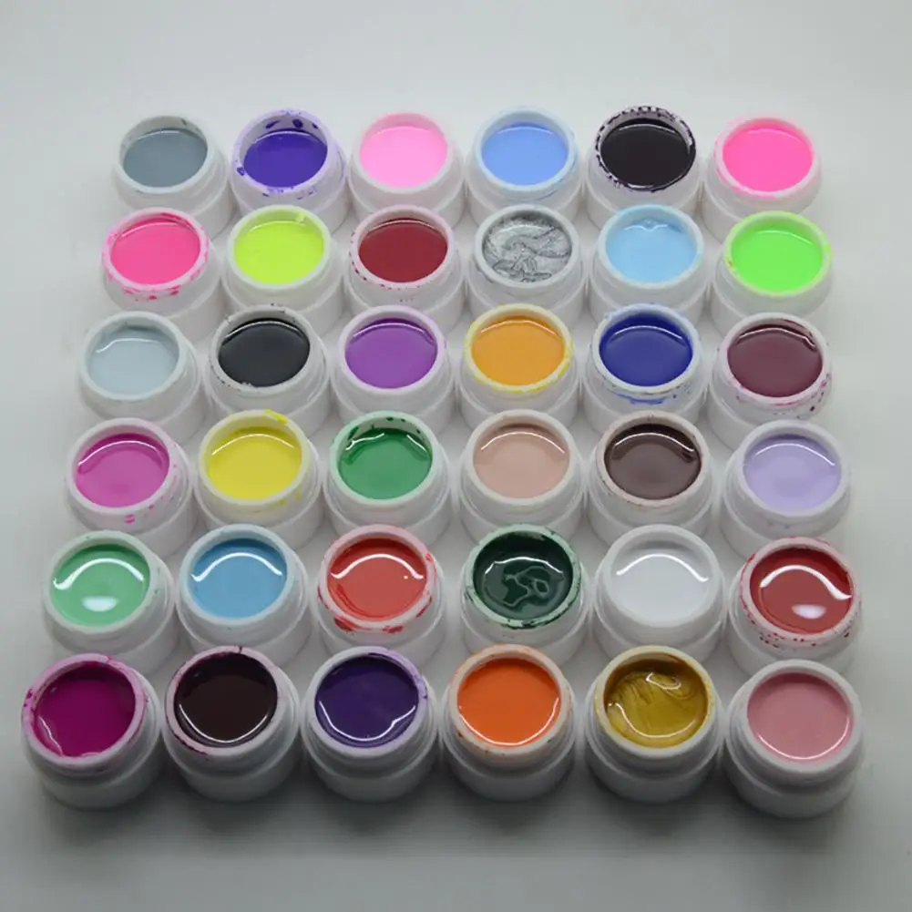 

36Colors/Set Nail Polish Gel Quick Drying Polish Beauty Tool for DIY Nail Art Gel Nail Polish Lacquer Manicure Tools