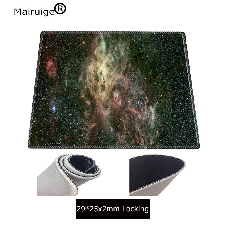  Gold Space Speed Version Large Gaming Mouse Pad Locking Edge Mouse Keyboards Mat Big Desk Mousepad 