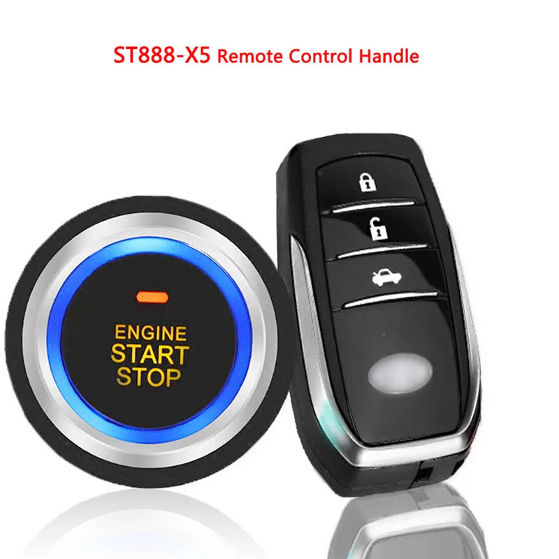 12 В ST888-X5 общий автомобильный двигатель Start Stop автомобильная сигнализация система