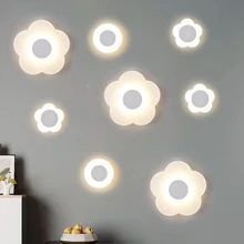 

Ultra-thin Acrylic LED Wall Lamp Personality Style Household Lighting Wall Lamp Living Room Bedroom Bedside Lighting AC85-265V