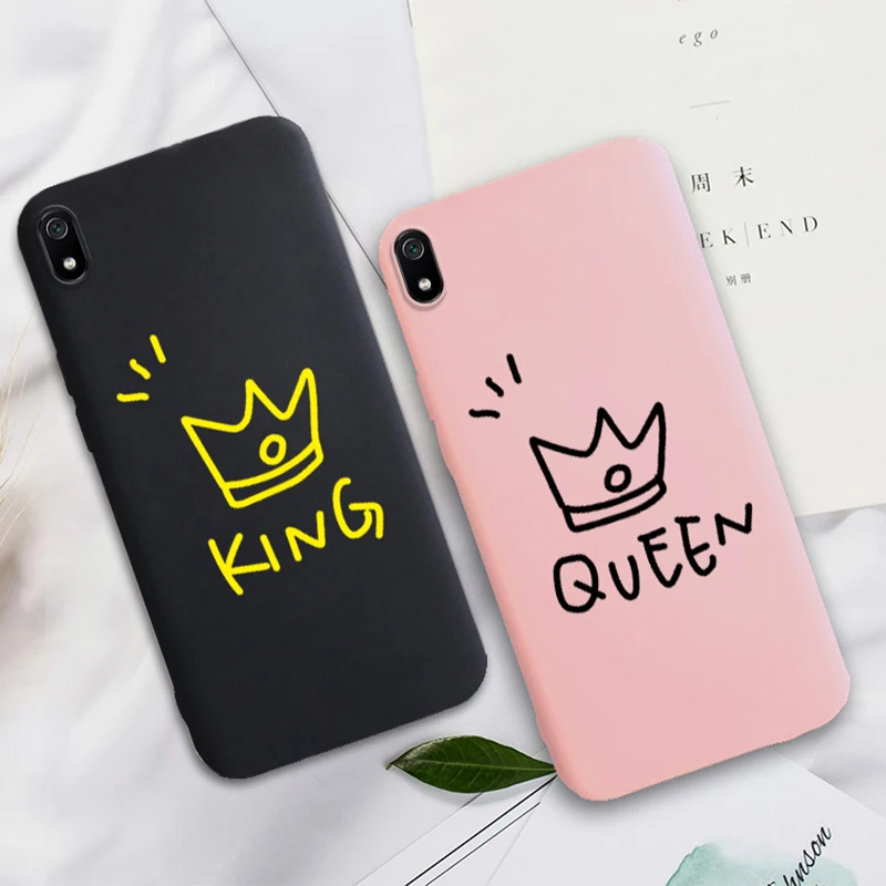 

Crown Candy Case For Xiaomi Redmi Note 7 Case Silicone for Xiaomi Redmi Go 4X 7A 6A 5A Note 6 5 Plus S2 Y2 K20 Pro Cute Cover