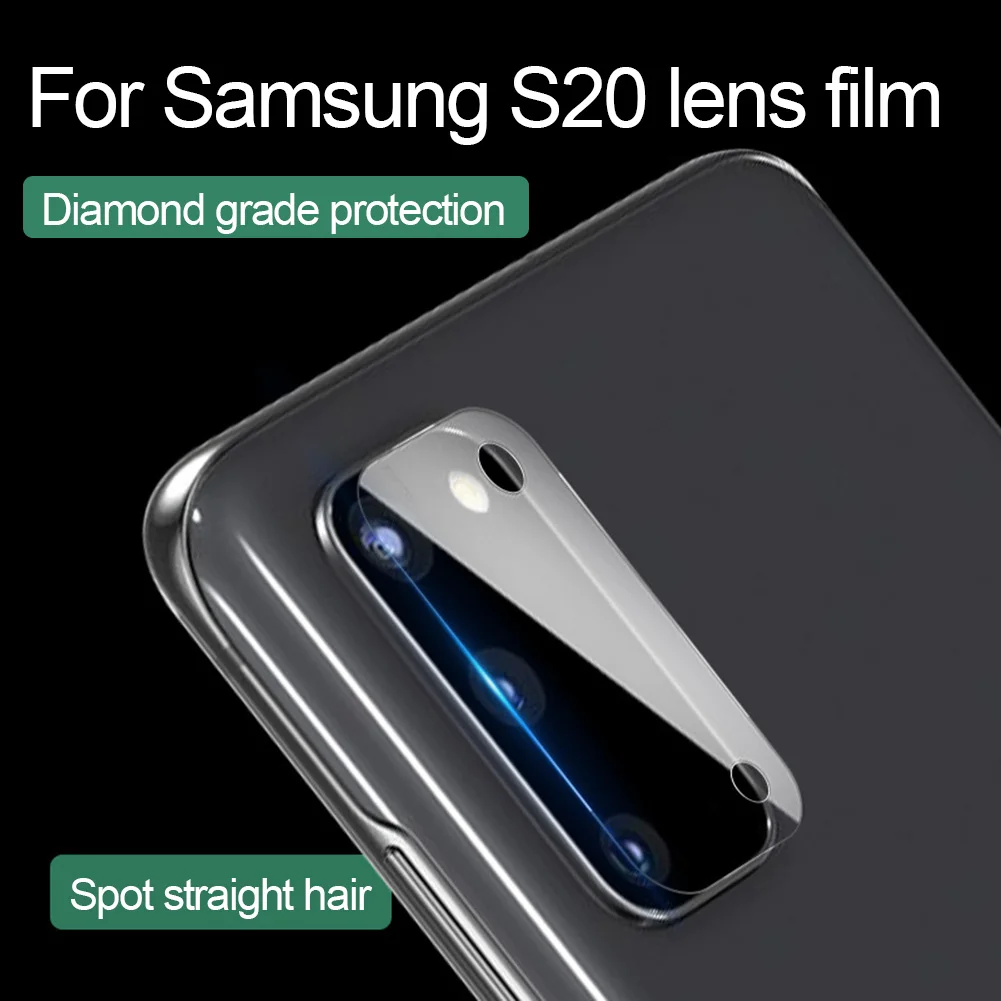 Clear Tempered Glass Lens Protectorfor Samsung Galaxy S20 Plus Ultra Anti-fingerprint Phone Rear Camera Lens Protector Cover