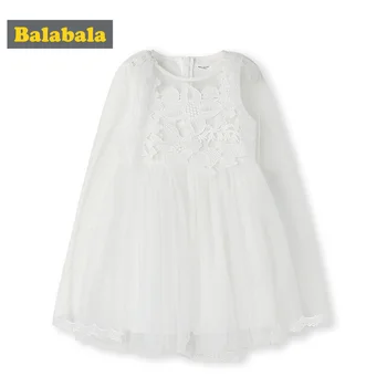 

Balabala2019 Summer Girl Dress Casual Cartoon Children Dress Cotton Short Sleeve Kids Dresses for Girls Fashion Kids Clothes