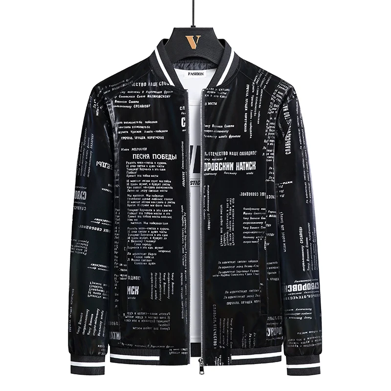 Heren motorrock punk biker lederen jas met meerdere ritsen Harley jas, Zwart, L