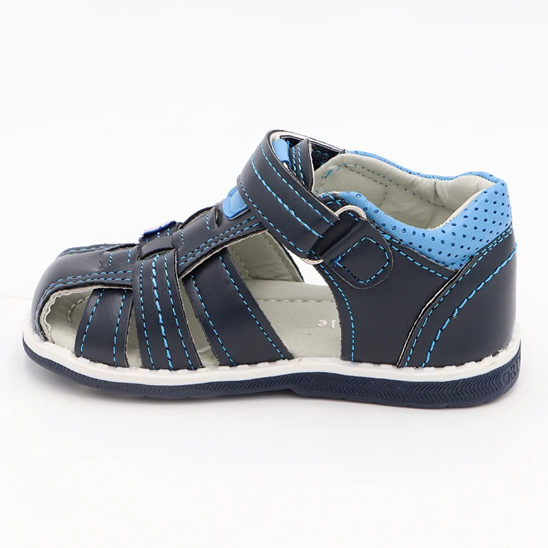 Baby And Kids Sandals For Cute Eagle Summer Boys Orthopedic Pu Leather Closed Toe Flat Shoes Size 20-30