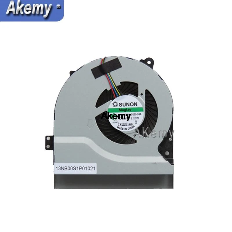 Amazoon Новый охлаждающий вентилятор для процессора For Asus X550 X550V X550C X550VC X450 X450CA X450V X450C