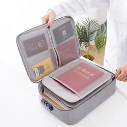 Большая емкость паспорта документов пакет сумка для путешествий ID кредитной карты кошелек для наличных Держатель, органайзер коробка с