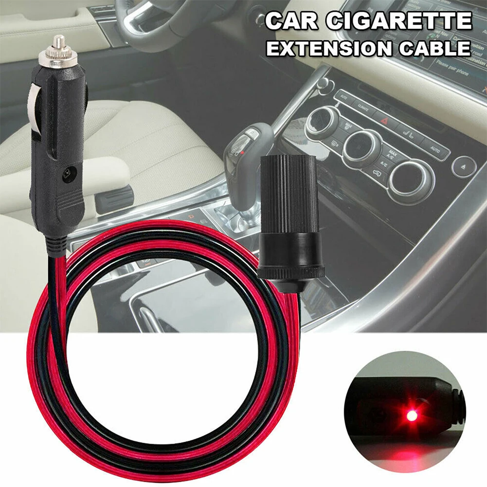 

16ft Car Cigarette Lighter Socket Extension Cable Heavy Duty 12v