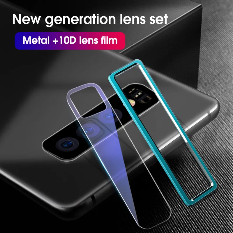 

For Samsung note10 Galaxy S10 NOTE 10 Plus Camera Lens Protective Metal Ring Tempered Glass For SamsungS10 Samsung note 10 Plus