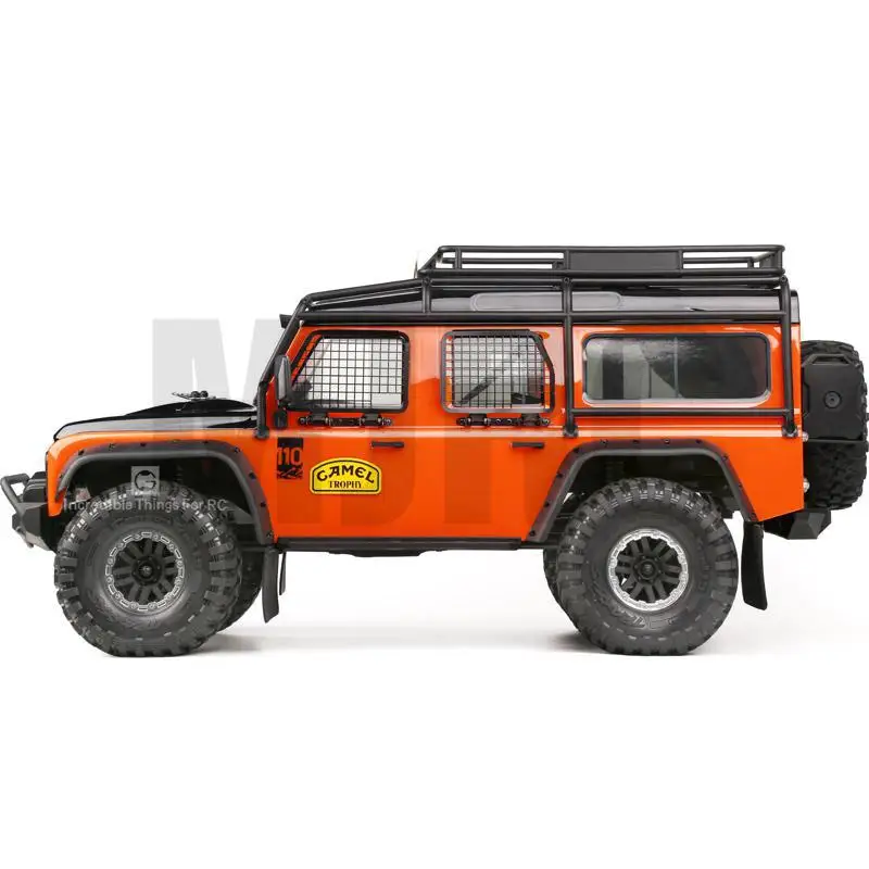 AXspeed Metall-Gitternetz Für TRX-4 RC Auto (1/10) – Edelstahl, Schwarz, Für Mehr Realismus & Style