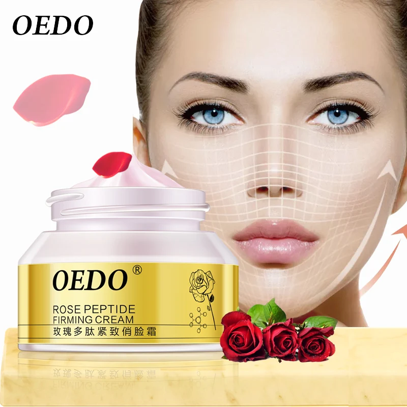 

OEDO Rose Peptide Firming Face Slimming Cream Anti Cellulite Anti-aging Smooth Moisturizing Anti wrinkle Weight Loss Products
