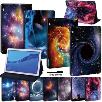 

Shockproof Case for Huawei MediaPad T3 8.0/T3 10 9.6/T5 10 10.1 Tablet Case Lightweight Stand Cover +pen
