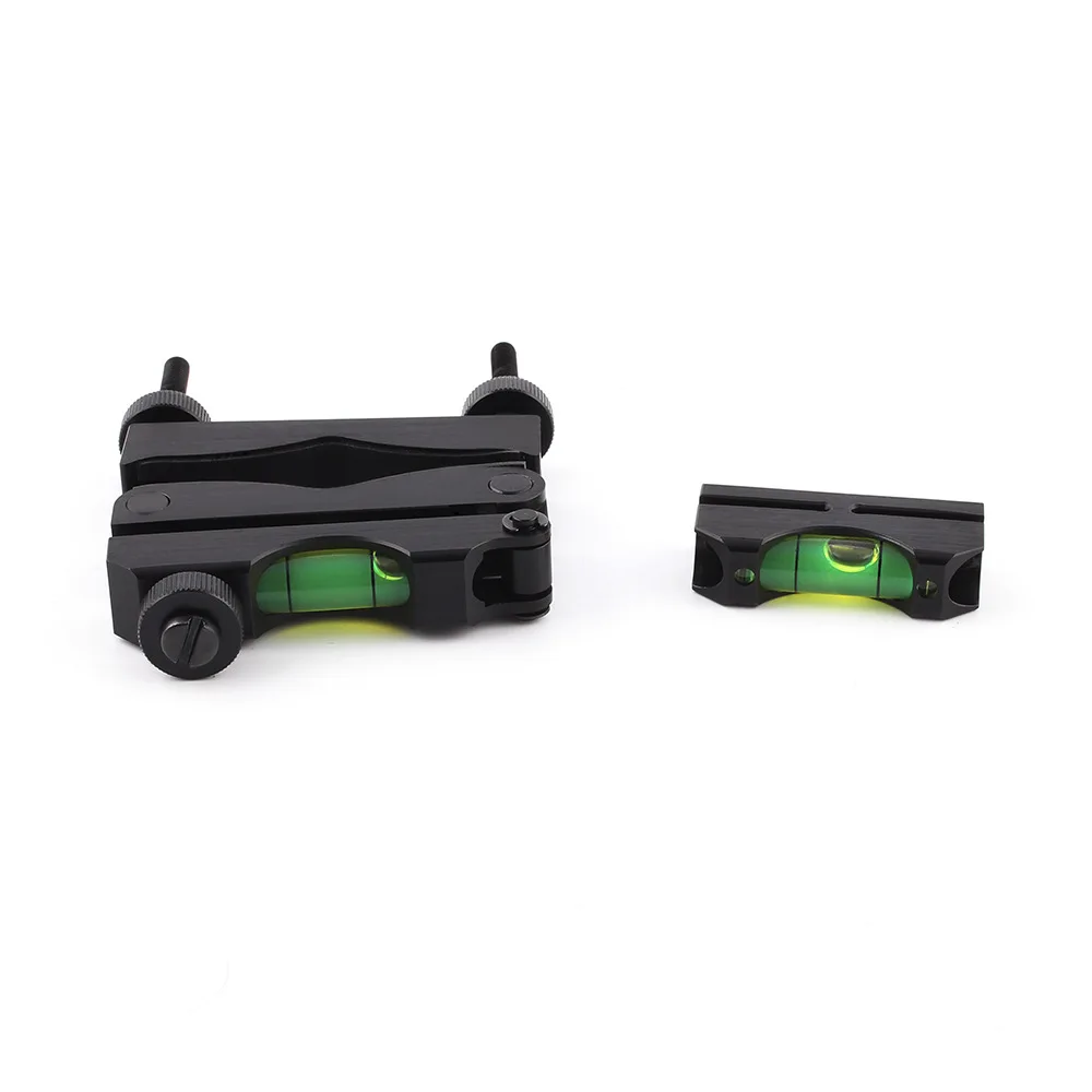 Sistema de Nivelamento Riflescope Tático Retículo Universal Ajustável Escopo Nível Visão Caça Rifle Pistoleiro Manutenção 7 Riflescope tático retículo sistema de nivelamento universal