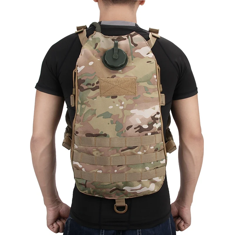 

Double Shoulder Backpack Detachable Strap Portable Outdoor Hydration Accessories Without Water Bladder Bag For Cycling